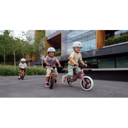 Lionelo - Bicicletta senza pedali BART AIR nero/arancione