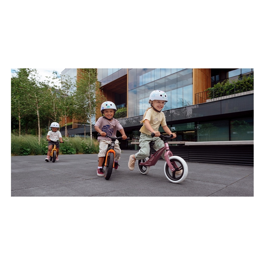 Lionelo - Bicicletta senza pedali BART AIR nero/arancione