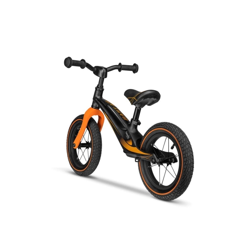 Lionelo - Bicicletta senza pedali BART AIR nero/arancione