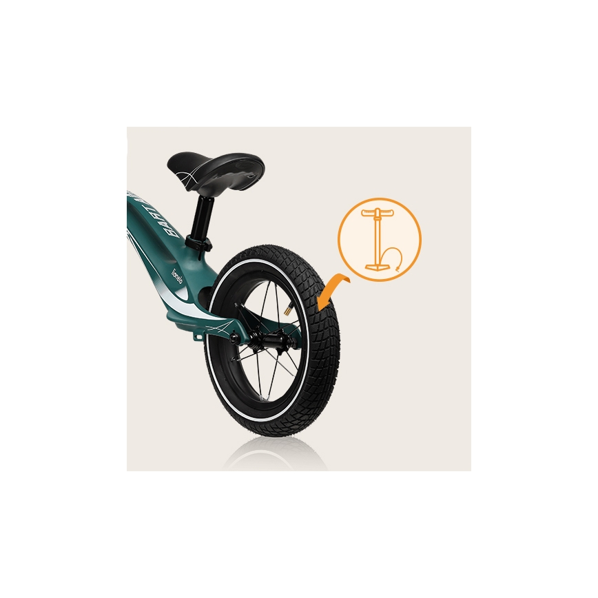 Lionelo - Bicicletta senza pedali BART AIR verde