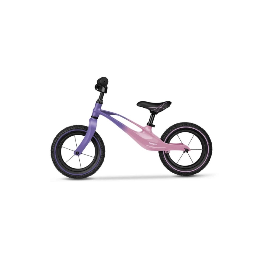 Lionelo - Bicicletta senza pedali BART AIR viola/rosa