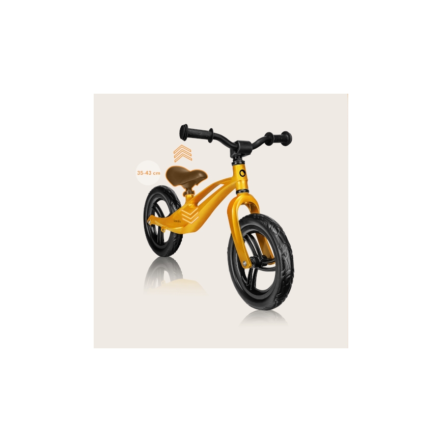 Lionelo - Bicicletta senza pedali BART gialla