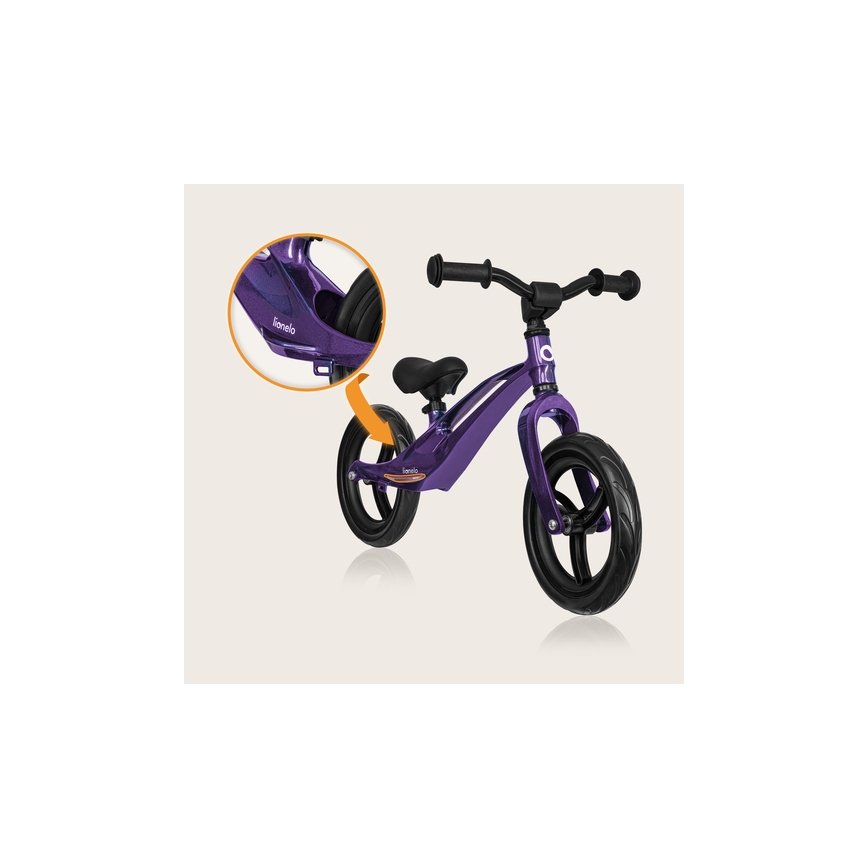 Lionelo - Bicicletta senza pedali BART viola