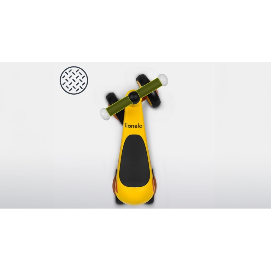 Lionelo - Bicicletta senza pedali SAMMY gialla