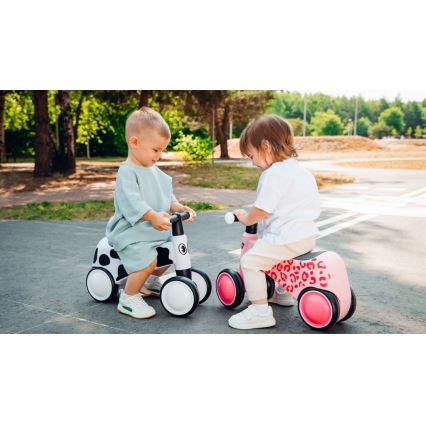 Lionelo - Bicicletta senza pedali SAMMY nero/bianco