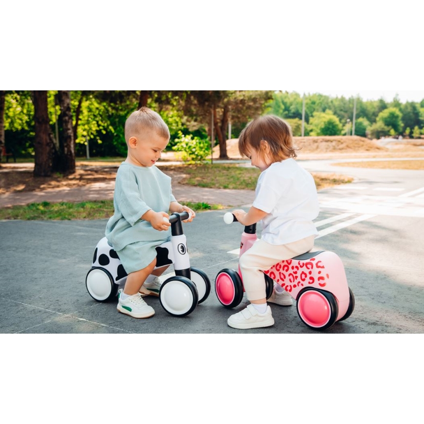 Lionelo - Bicicletta senza pedali SAMMY nero/bianco