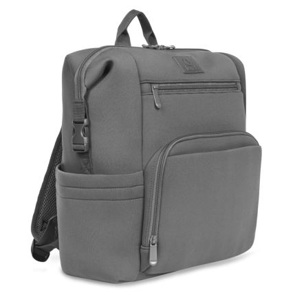 Lionelo - Borsa fasciatoio per passeggino CUBE Grey Stone