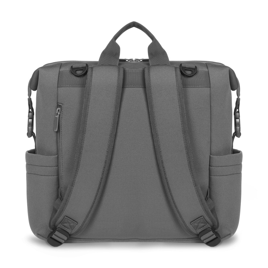 Lionelo - Borsa fasciatoio per passeggino CUBE Grey Stone