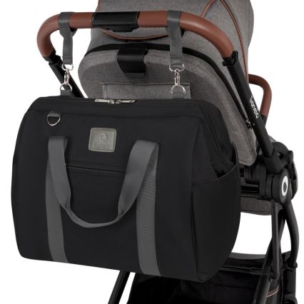 Lionelo - Borsa fasciatoio per passeggino IDA Black Onyx