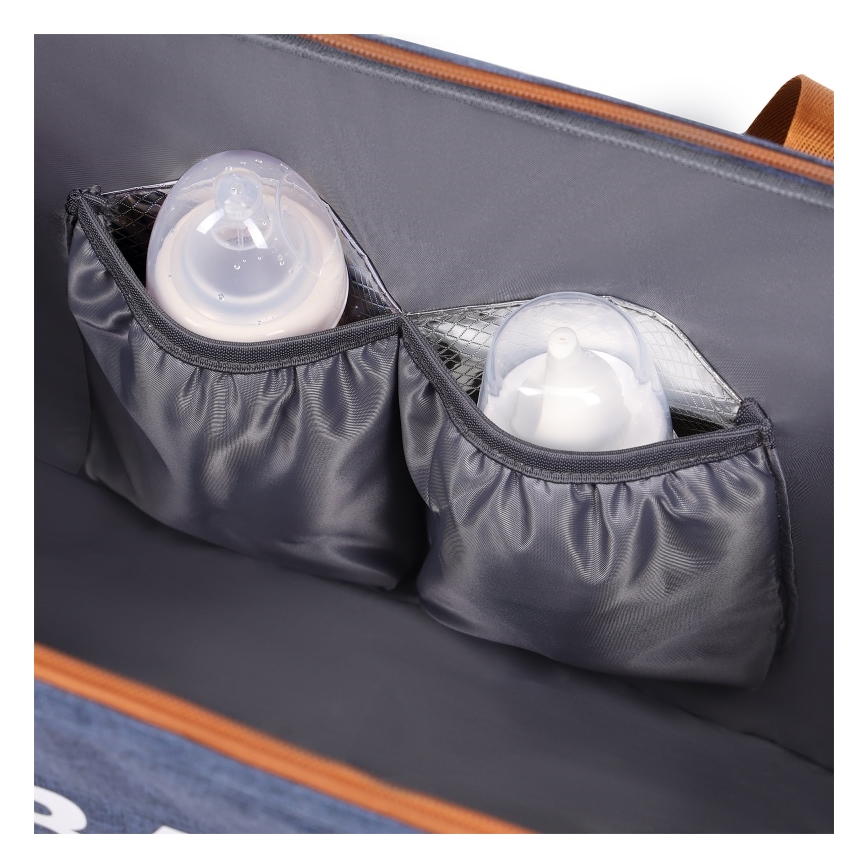 Lionelo - Borsa fasciatoio per passeggino IDA Blue Denim