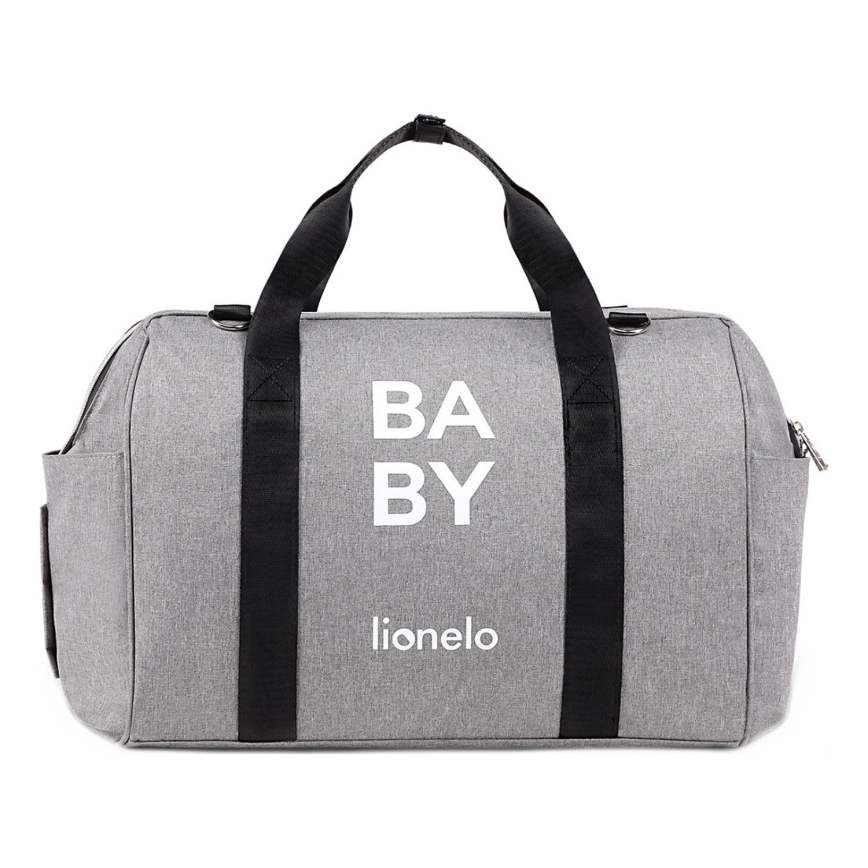 Lionelo - Borsa fasciatoio per passeggino IDA Grigio Cemento