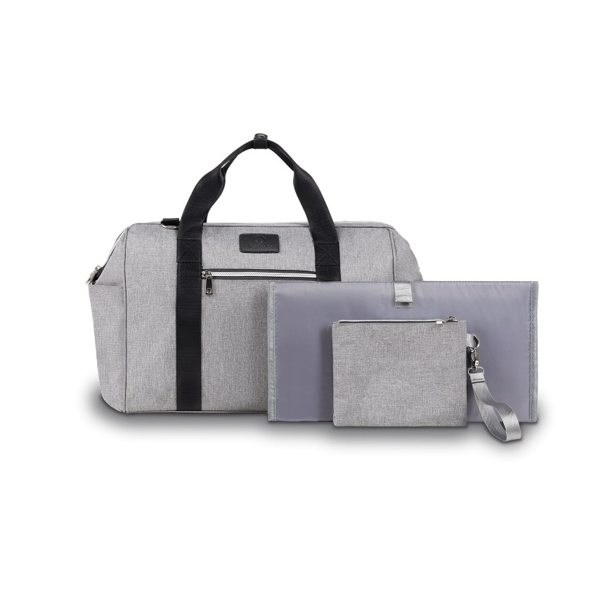 Lionelo - Borsa fasciatoio per passeggino IDA Grigio Cemento
