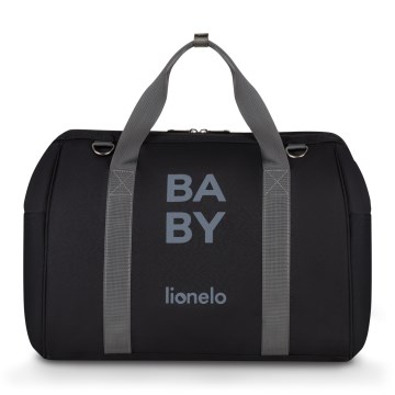 Lionelo - Borsa fasciatoio per passeggino IDA Nero Onice