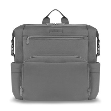Lionelo - Borsa per il cambio CUBE Grey Stone