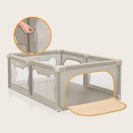 Lionelo - Box giochi WILLOW beige