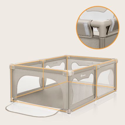 Lionelo - Box giochi WILLOW beige