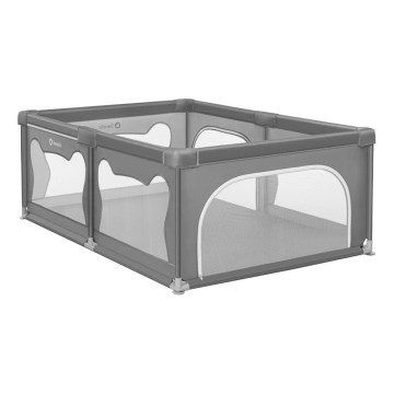 Lionelo - Box giochi WILLOW grigio
