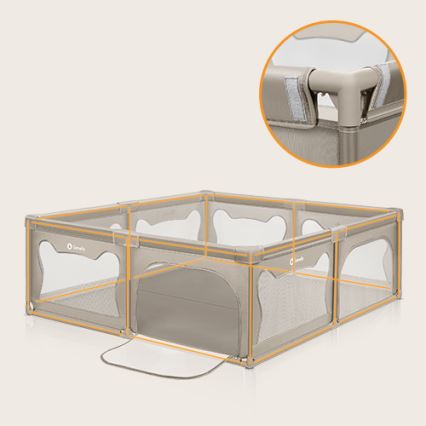 Lionelo - Box giochi WILLOW XL beige