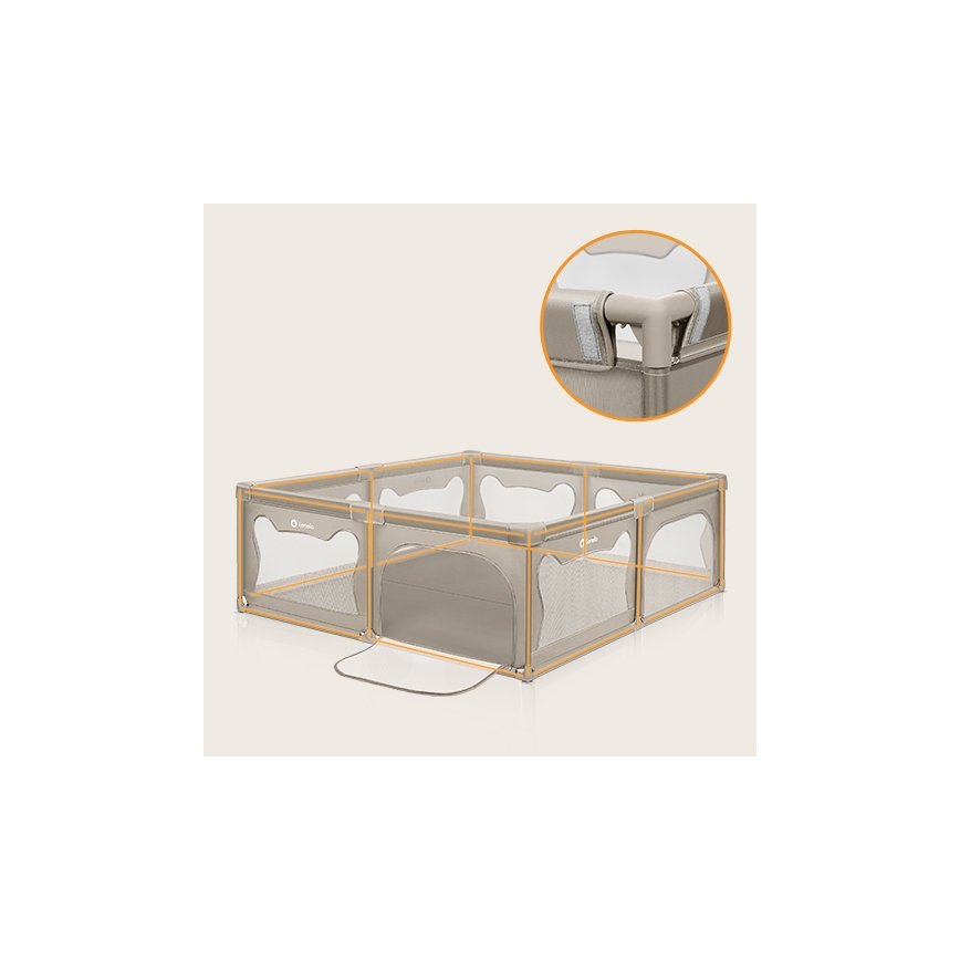 Lionelo - Box giochi WILLOW XL beige