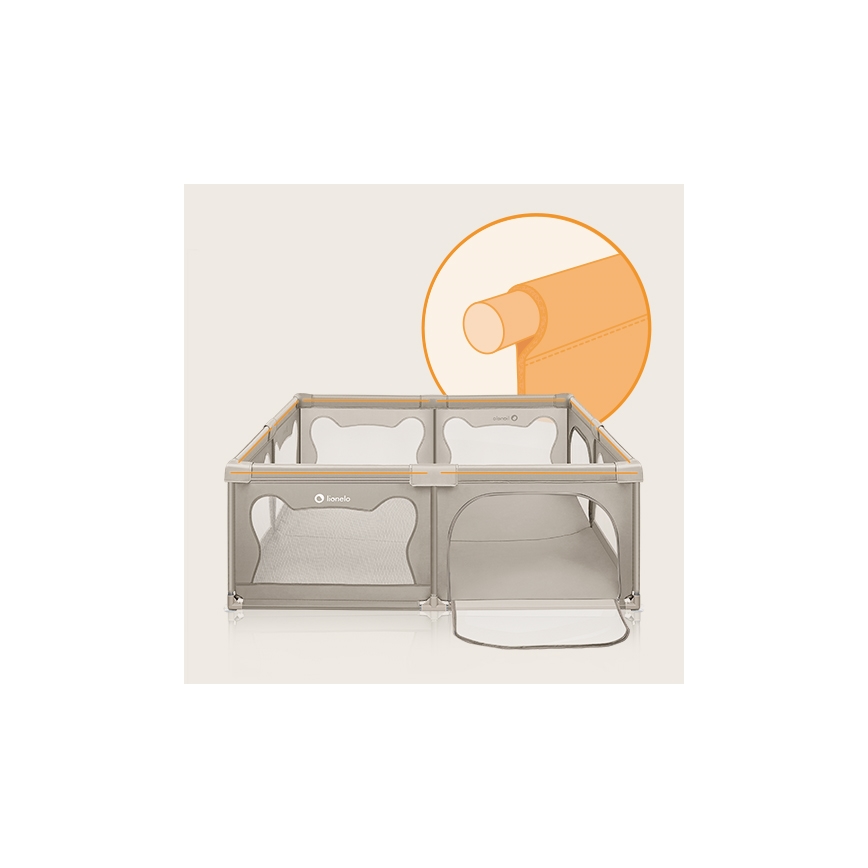 Lionelo - Box giochi WILLOW XL beige