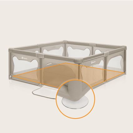 Lionelo - Box giochi WILLOW XL beige