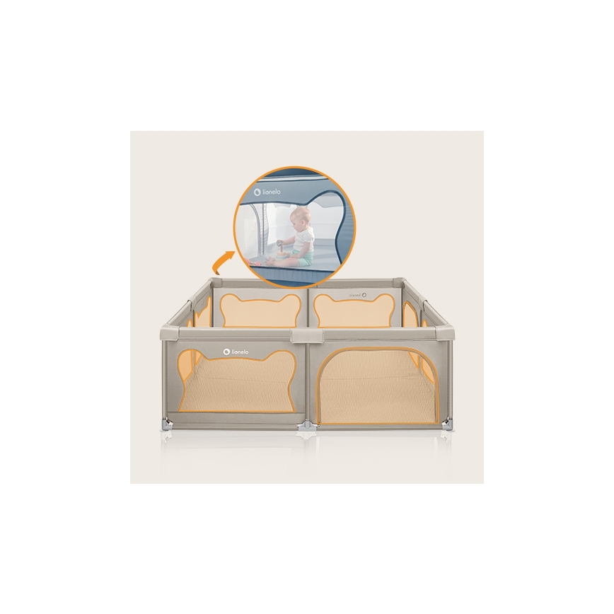 Lionelo - Box giochi WILLOW XL beige