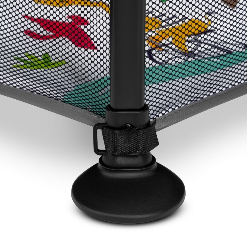 Lionelo - Box gioco ROEL Grigio Multicolore