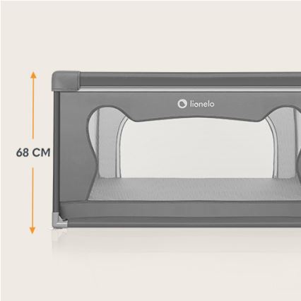 Lionelo - Box gioco WILLOW grigio