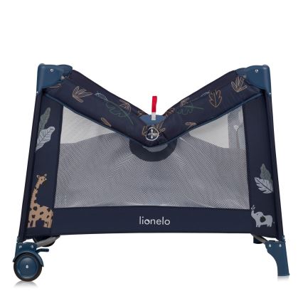 Lionelo - Box per bambini BONNIE Blue Navy