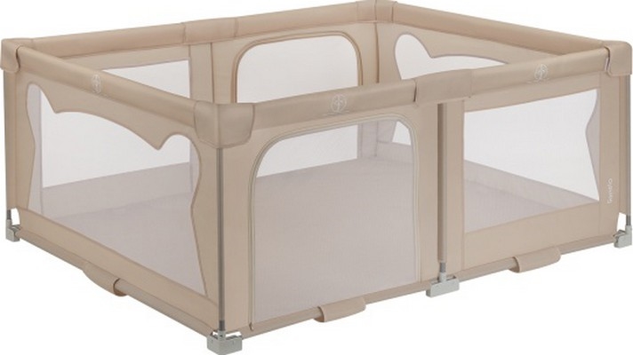 Lionelo - Box per bambini FLORENCE Beige Sabbia