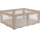 Lionelo - Box per bambini FLORENCE Beige Sabbia