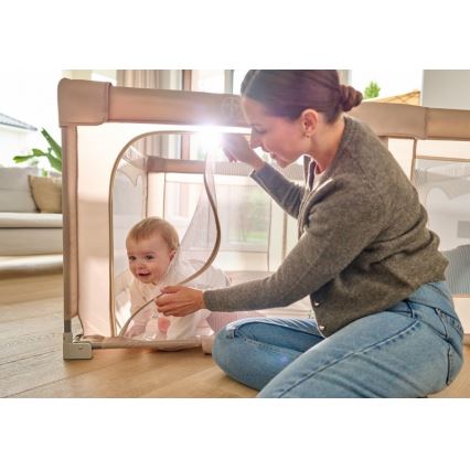 Lionelo - Box per bambini FLORENCE Beige Sabbia