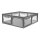 Lionelo - Box per bambini WILLOW XL grigio
