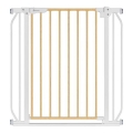 Lionelo - Cancelletto di sicurezza TRUUS SLIM bianco/beige