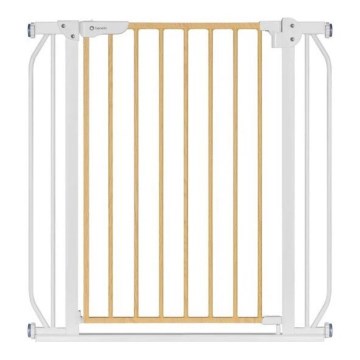 Lionelo - Cancelletto di sicurezza TRUUS SLIM bianco/beige