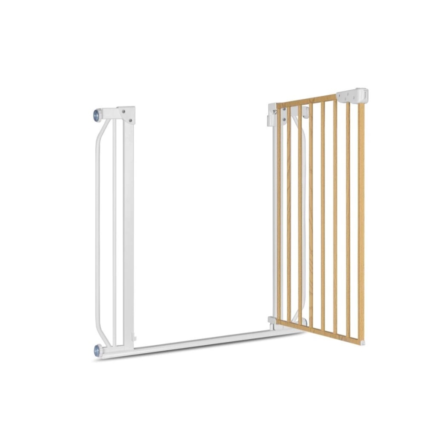 Lionelo - Cancelletto di sicurezza TRUUS SLIM bianco/beige