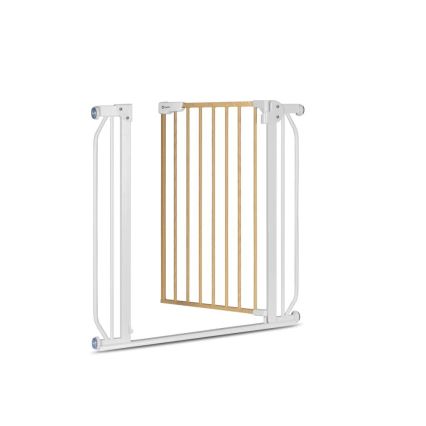 Lionelo - Cancelletto di sicurezza TRUUS SLIM bianco/beige