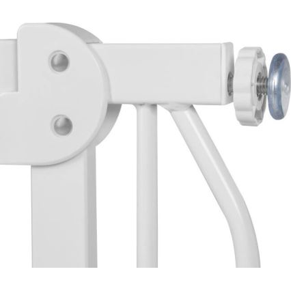 Lionelo - Cancelletto di sicurezza TRUUS SLIM bianco/beige