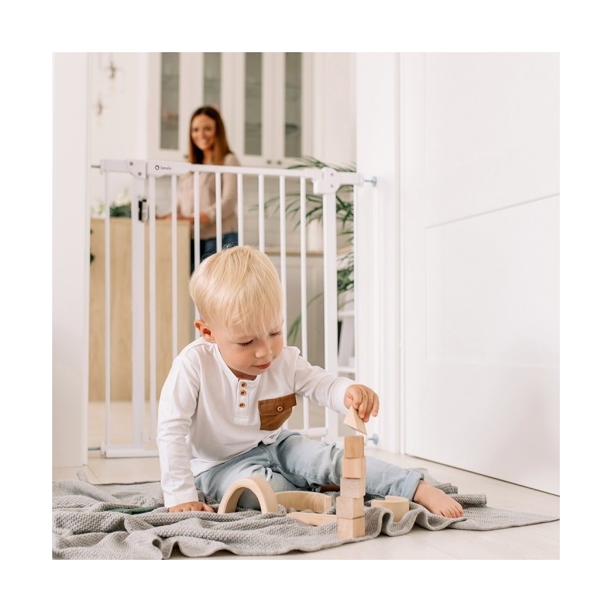 Lionelo - Cancelletto di sicurezza TRUUS SLIM LED 1xAAA grigio