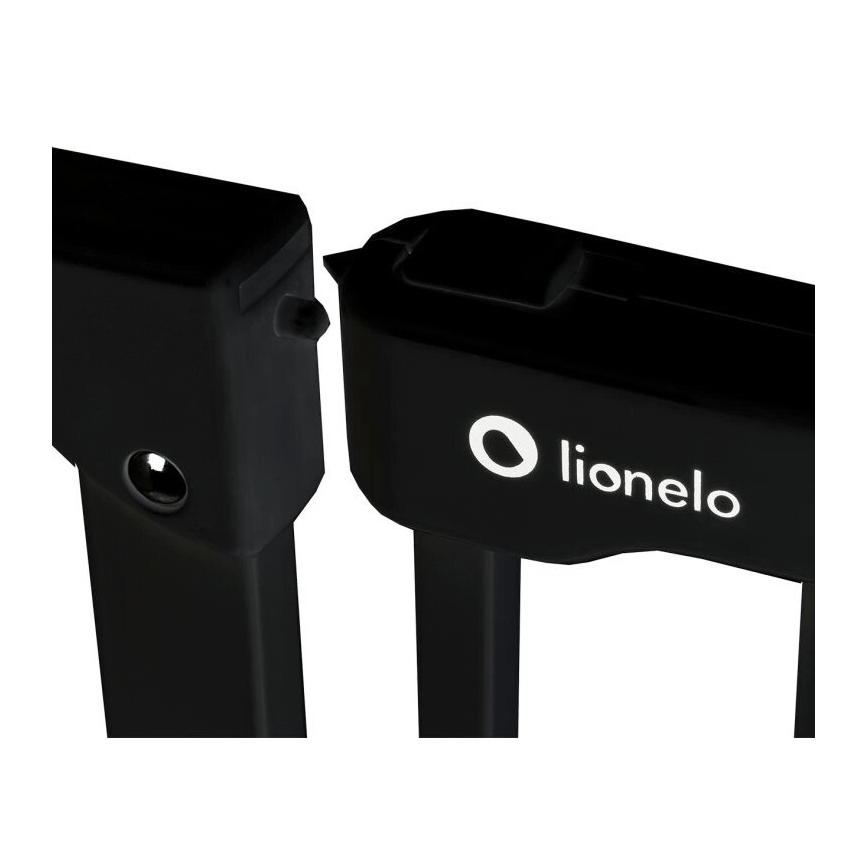 Lionelo - Cancello di sicurezza TRUUS SLIM nero