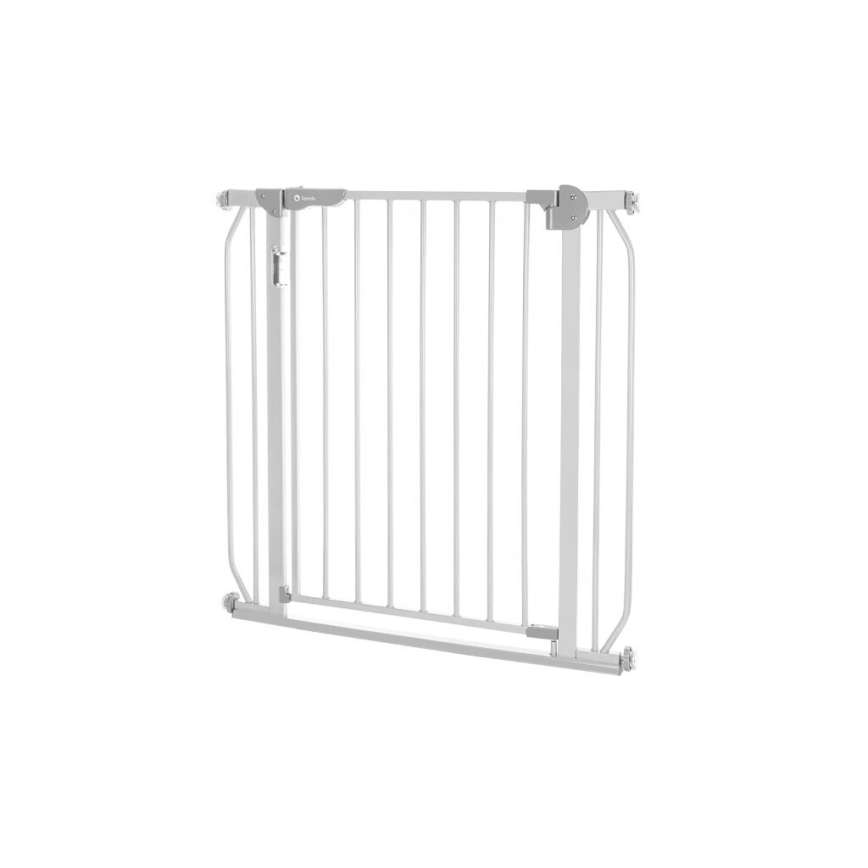 Lionelo - Cancello di sicurezza TRUUS SLIM LED 1xAAA grigio