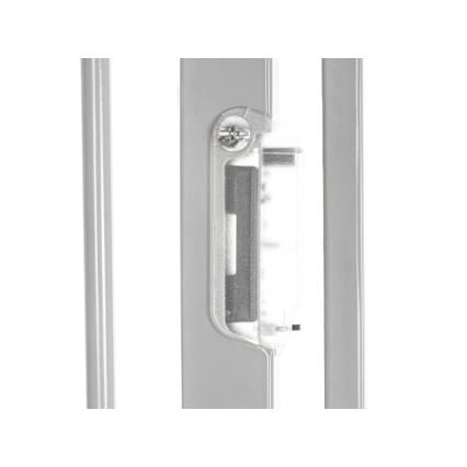 Lionelo - Cancello di sicurezza TRUUS SLIM LED 1xAAA grigio