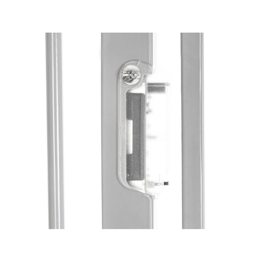 Lionelo - Cancello di sicurezza TRUUS SLIM LED 1xAAA grigio