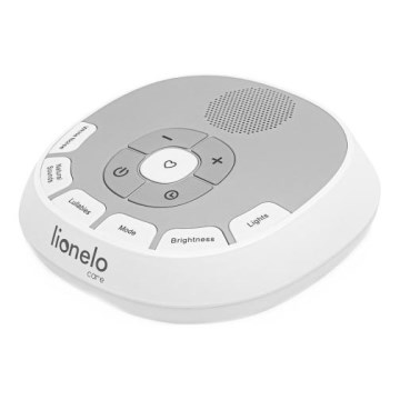 Lionelo - Carillon ricaricabile LED RGB con luce notturna BABYNAP 5V/1500 mAh