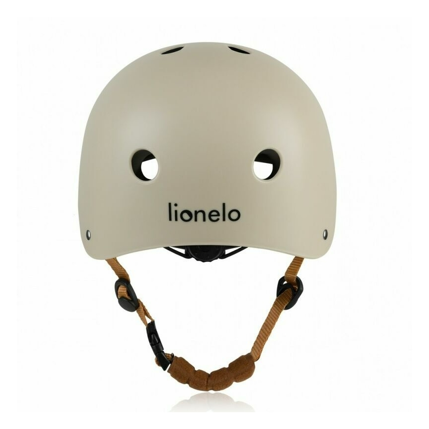 Lionelo - Casco per bambini HELMET Beige Sand