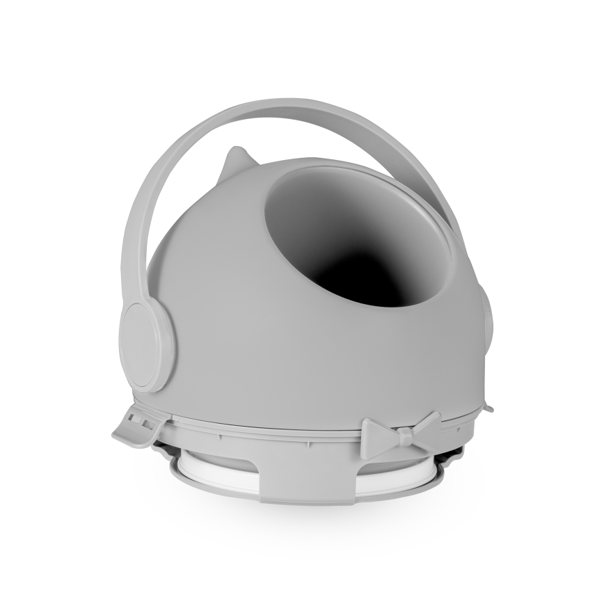 Lionelo - Contenitore per pannolini PUREBIN 10 l Grigio