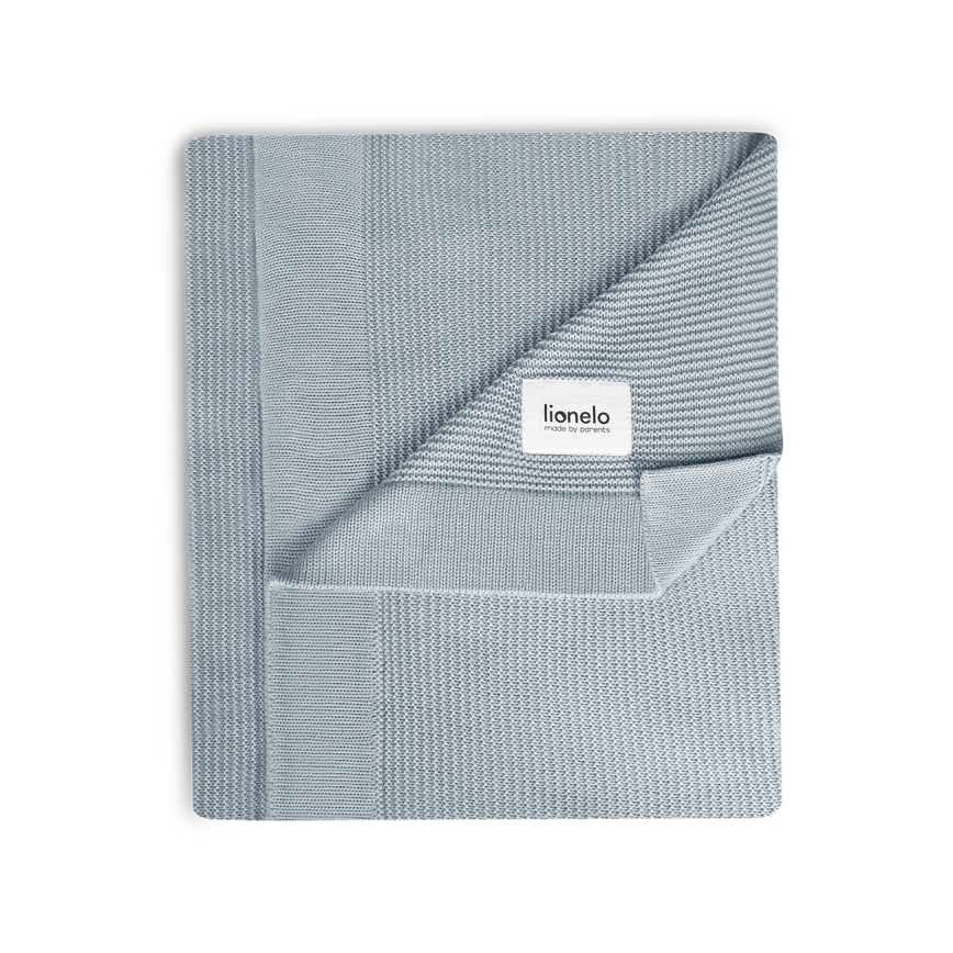 Lionelo - Coperta in bambù 75x100 cm Grigio