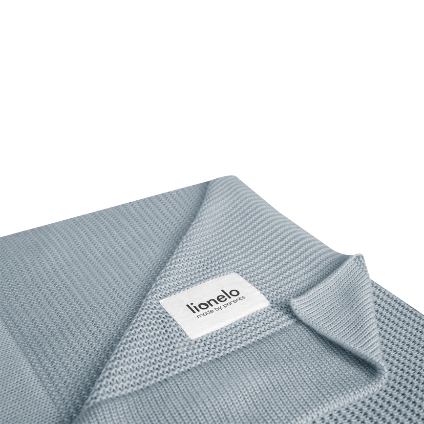 Lionelo - Coperta in bambù 75x100 cm Grigio