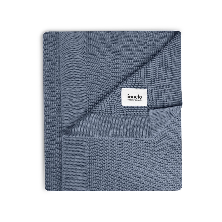 Lionelo - Coperta in bambù BAMBOO BLANKET 75x100 cm Blu