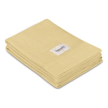 Lionelo - Coperta in bambù BAMBOO BLANKET 75x100 cm Giallo Limone